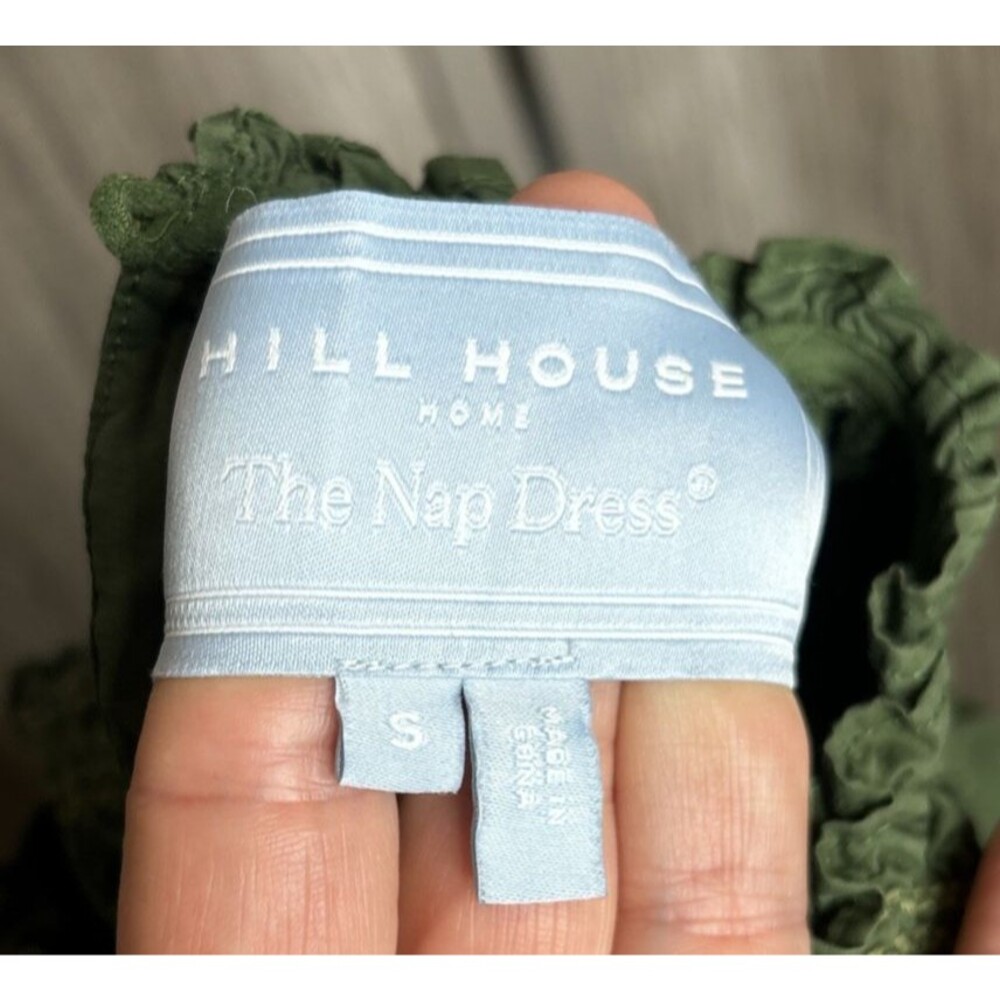 Hill House Nap Mini Dress Vivi Size S Green - Picture 9 of 10